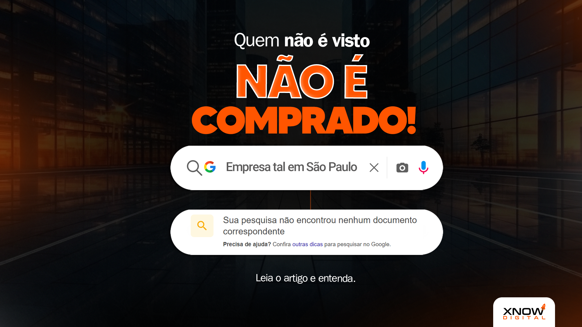 Quem não é visto, não é comprado! Leia o artigo